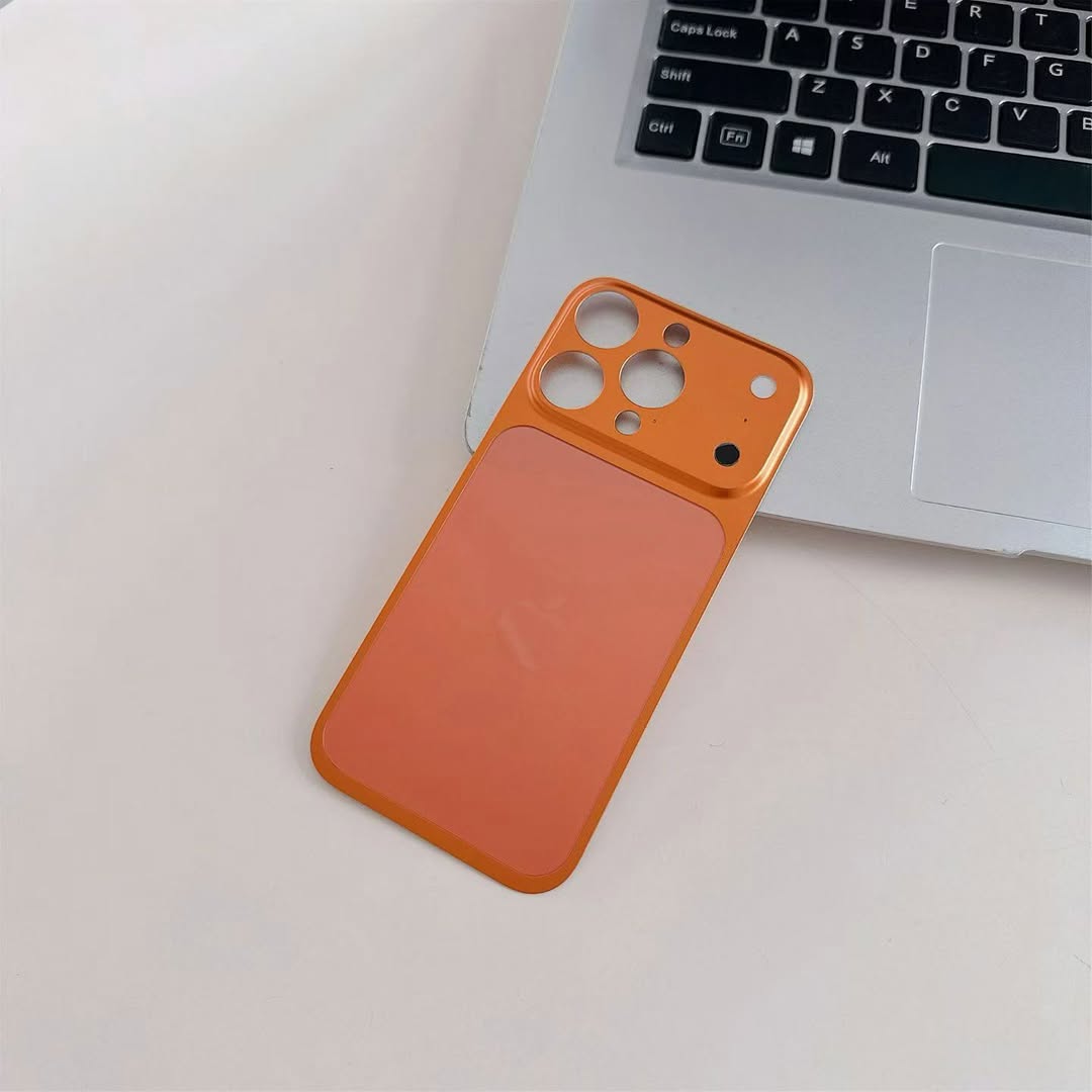 Metal frame & metal convert stickers for iPhone 17 Pro Max Magnetic Shockproof Glass Lens protection Covers 12,13,14,15,16 Pro,max