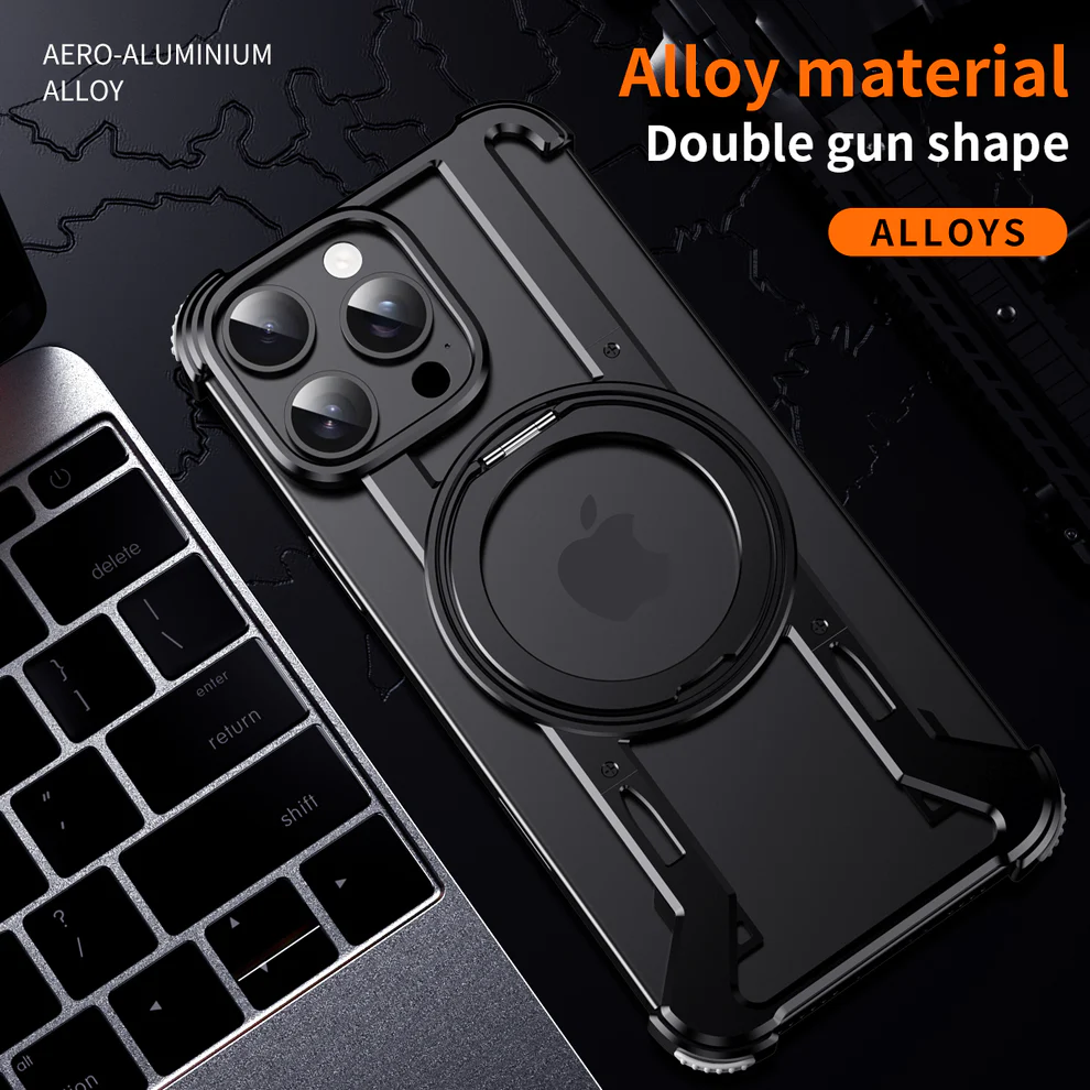 Parallel Metal Case For iPhone
